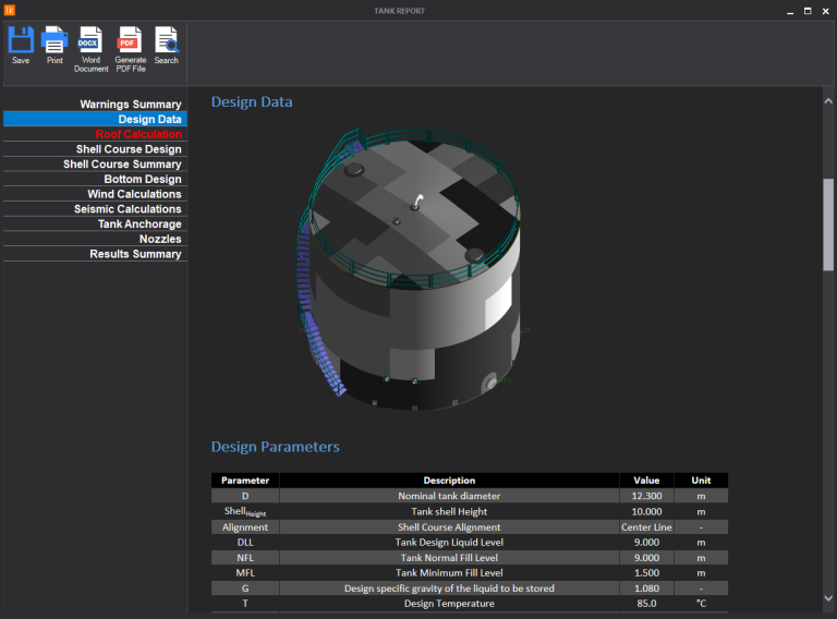 Smartank Software Application Advanced Reporting - smartank design